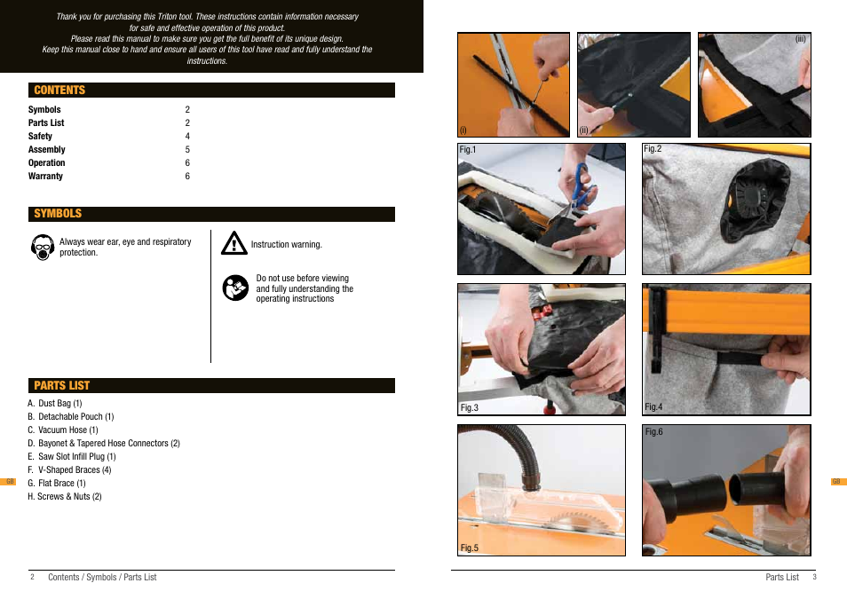 Triton DCA 250 User Manual | Page 2 / 19