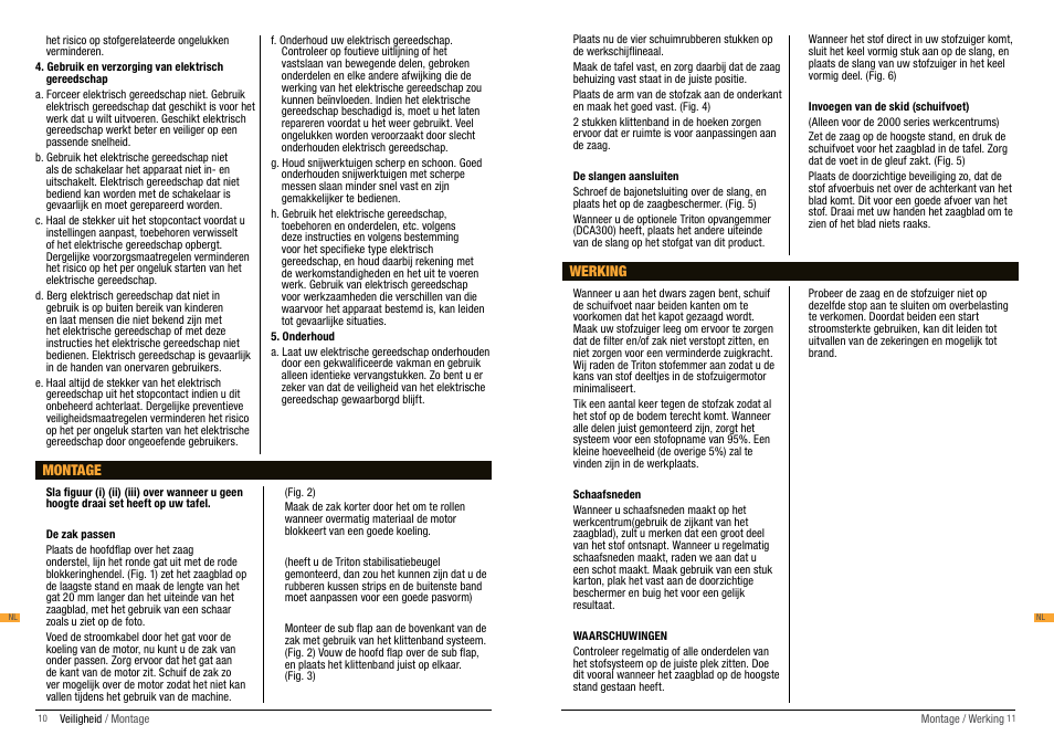 Triton DCA 250 User Manual | Page 6 / 19
