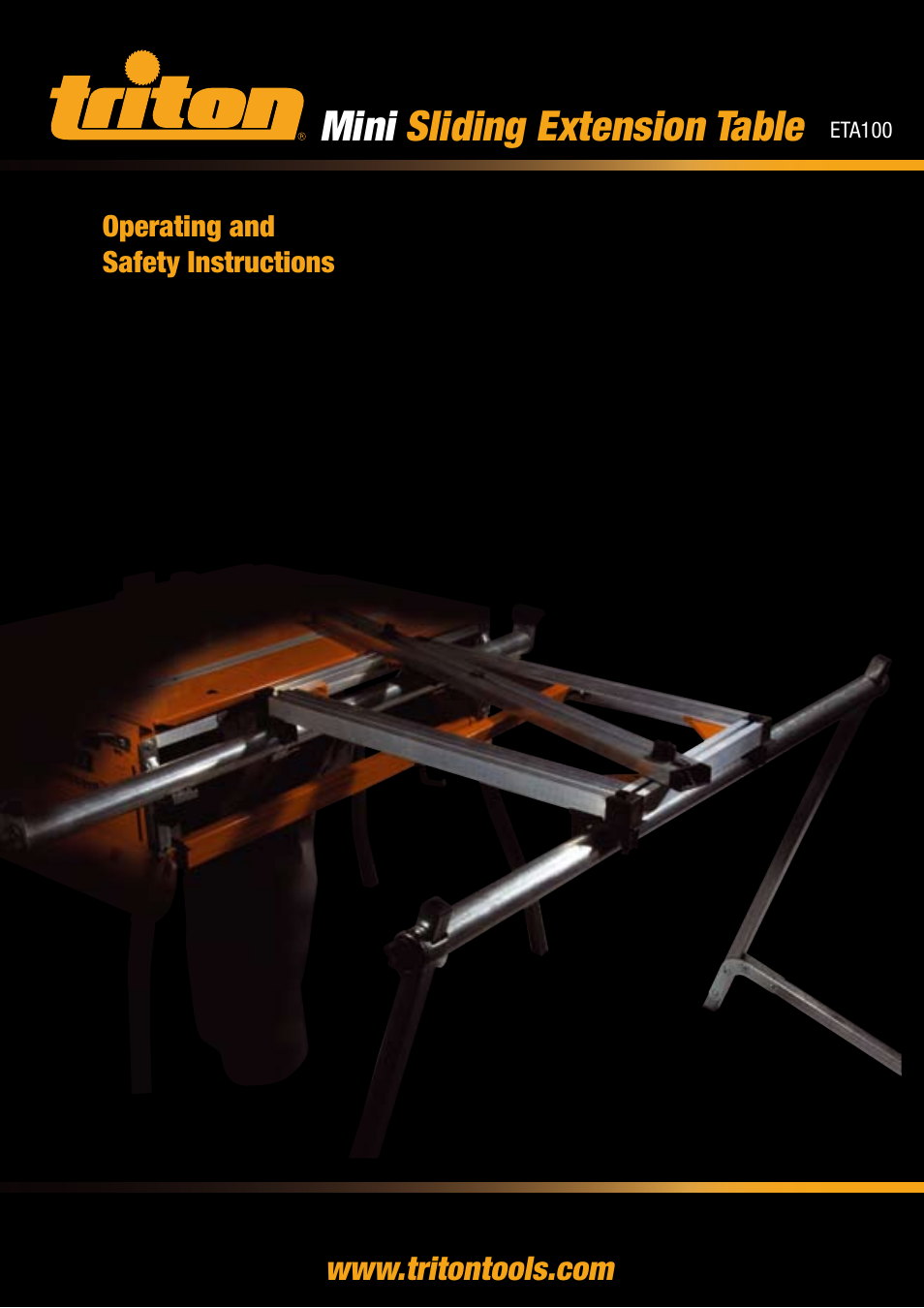 Triton ETA 100 User Manual | 14 pages