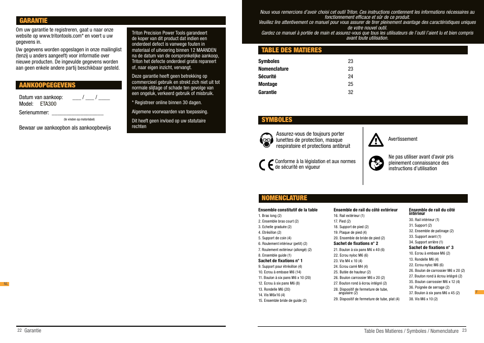 Triton ETA 300 User Manual | Page 12 / 31