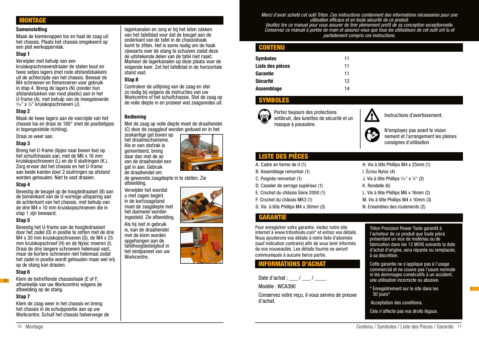 Triton WCA 390 User Manual | Page 6 / 15