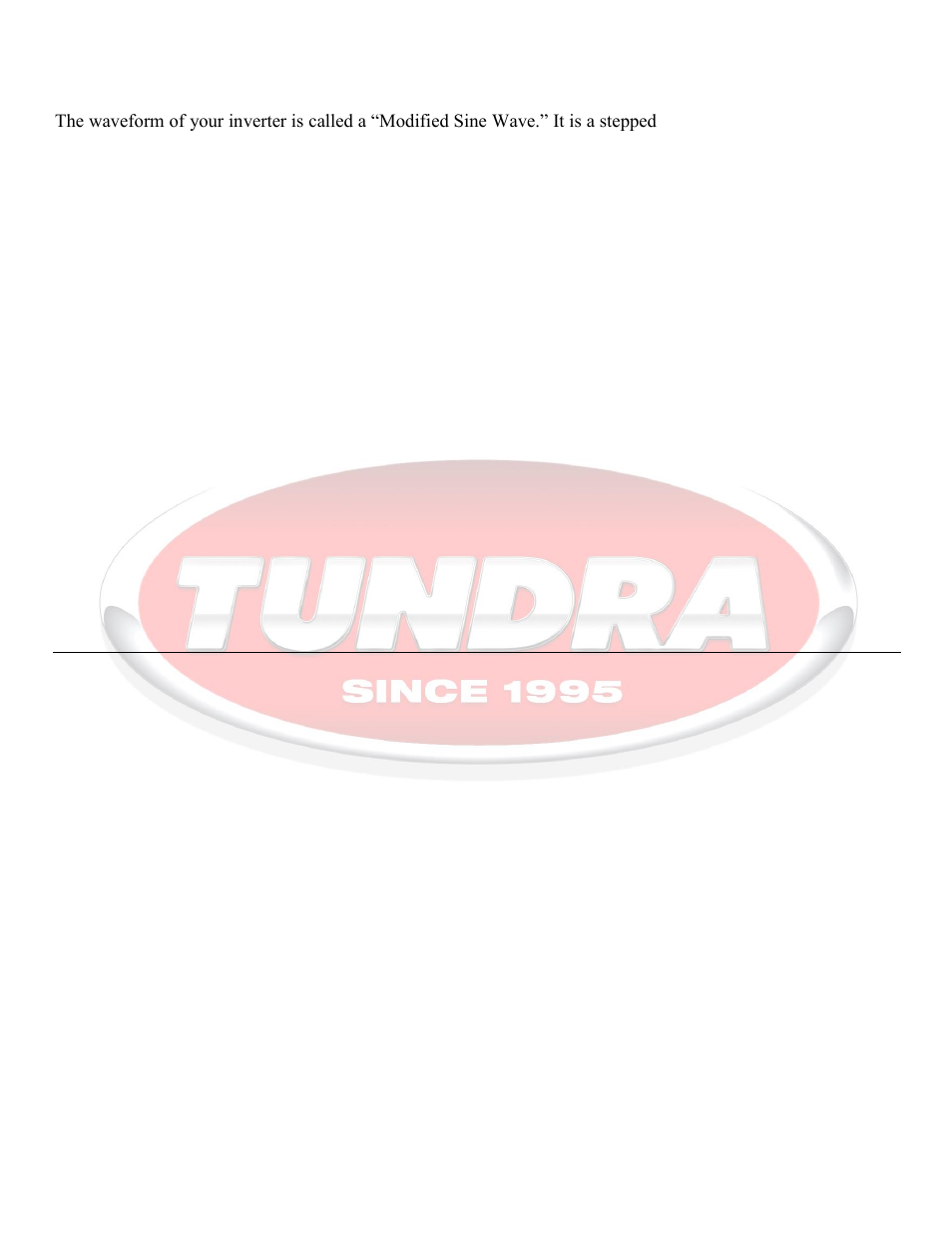 Trouble loads - medical equipment, Trouble loads - microwave, Trouble loads - tools | Maintenance | Tundra HDi3000 User Manual | Page 13 / 19