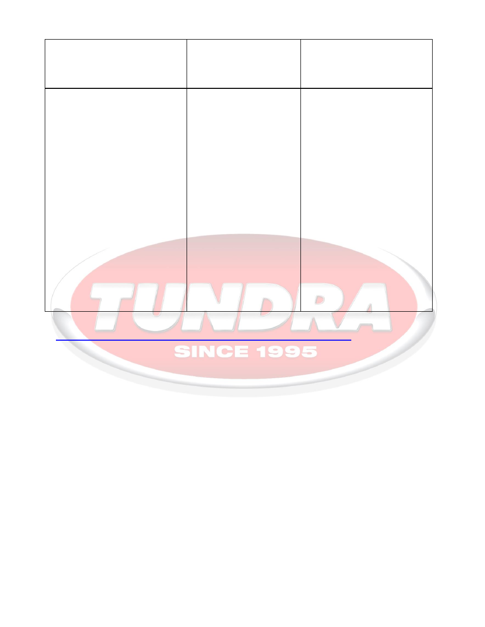 Tundra HDi3000 User Manual | Page 15 / 19