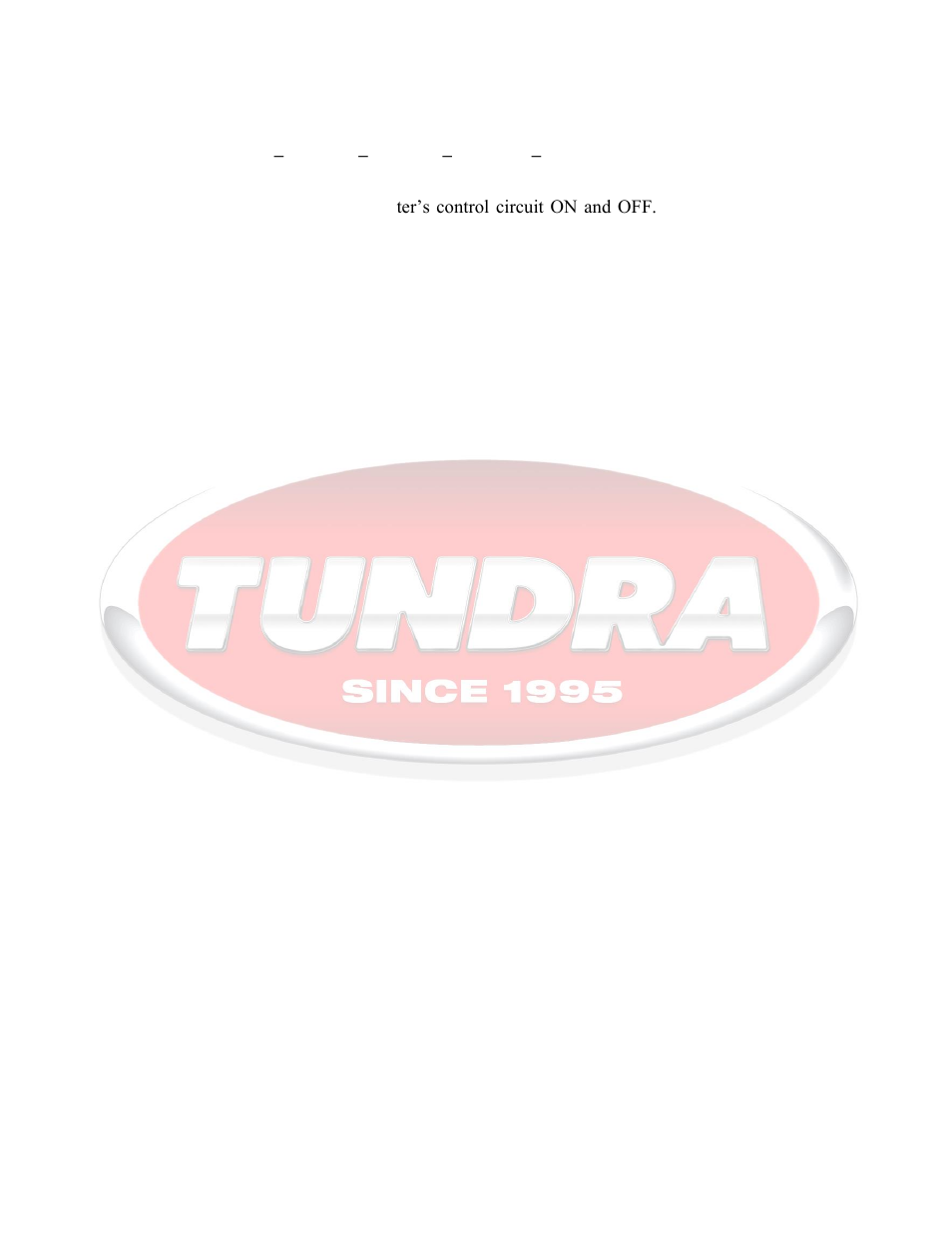 Rear panel (all models) | Tundra HDi3000 User Manual | Page 5 / 19