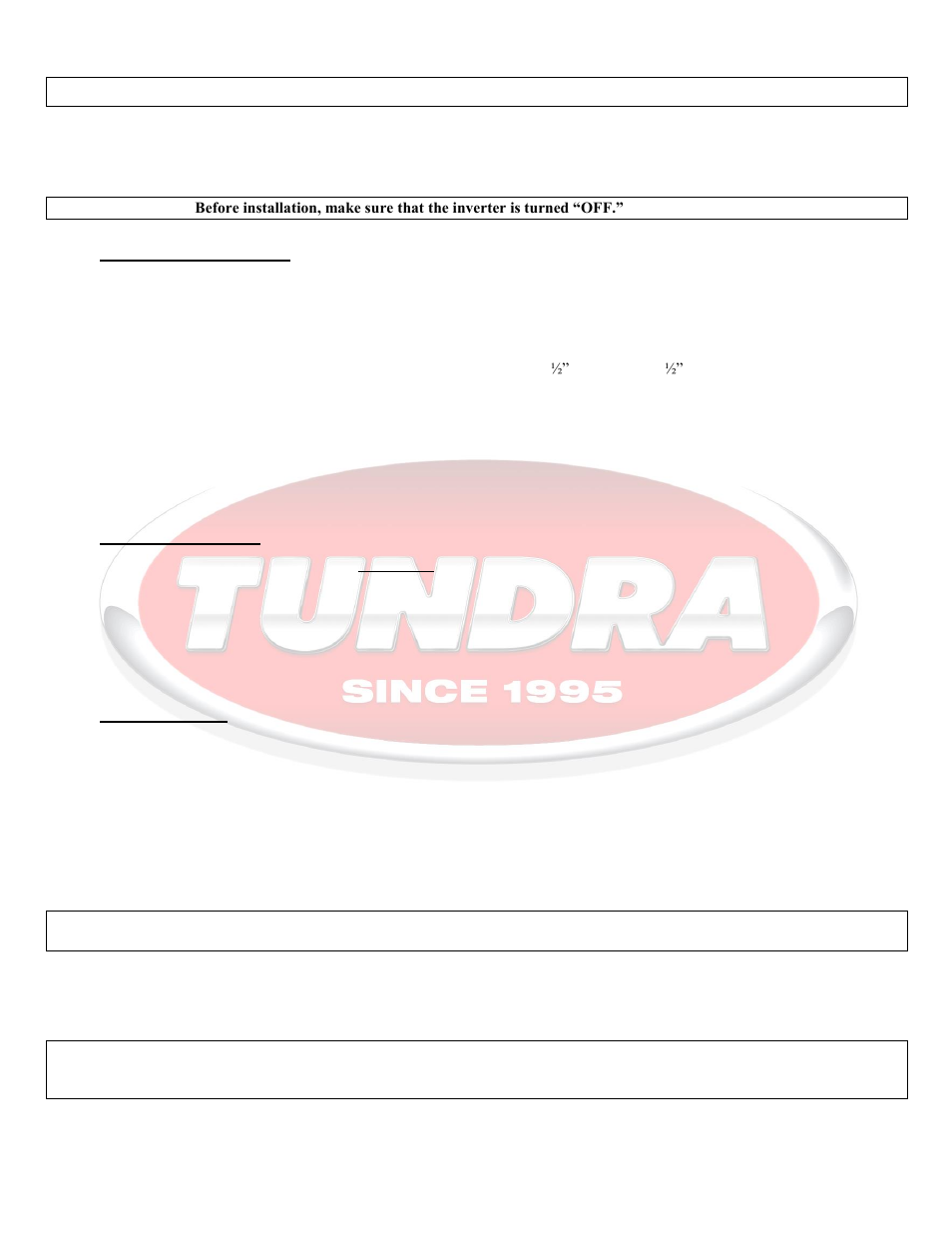 Permanent installation, Recommended tools, Where to install | 3 permanent installation | Tundra HTS3000(T) User Manual | Page 4 / 29