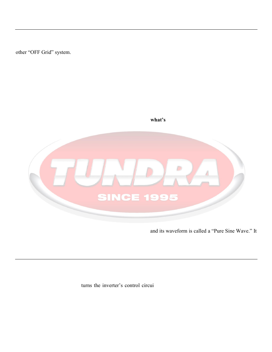 Introduction, Disclaimer, Output waveform | Front panel / rear panel & remote control, Front panel | Tundra HTS3024 User Manual | Page 14 / 27