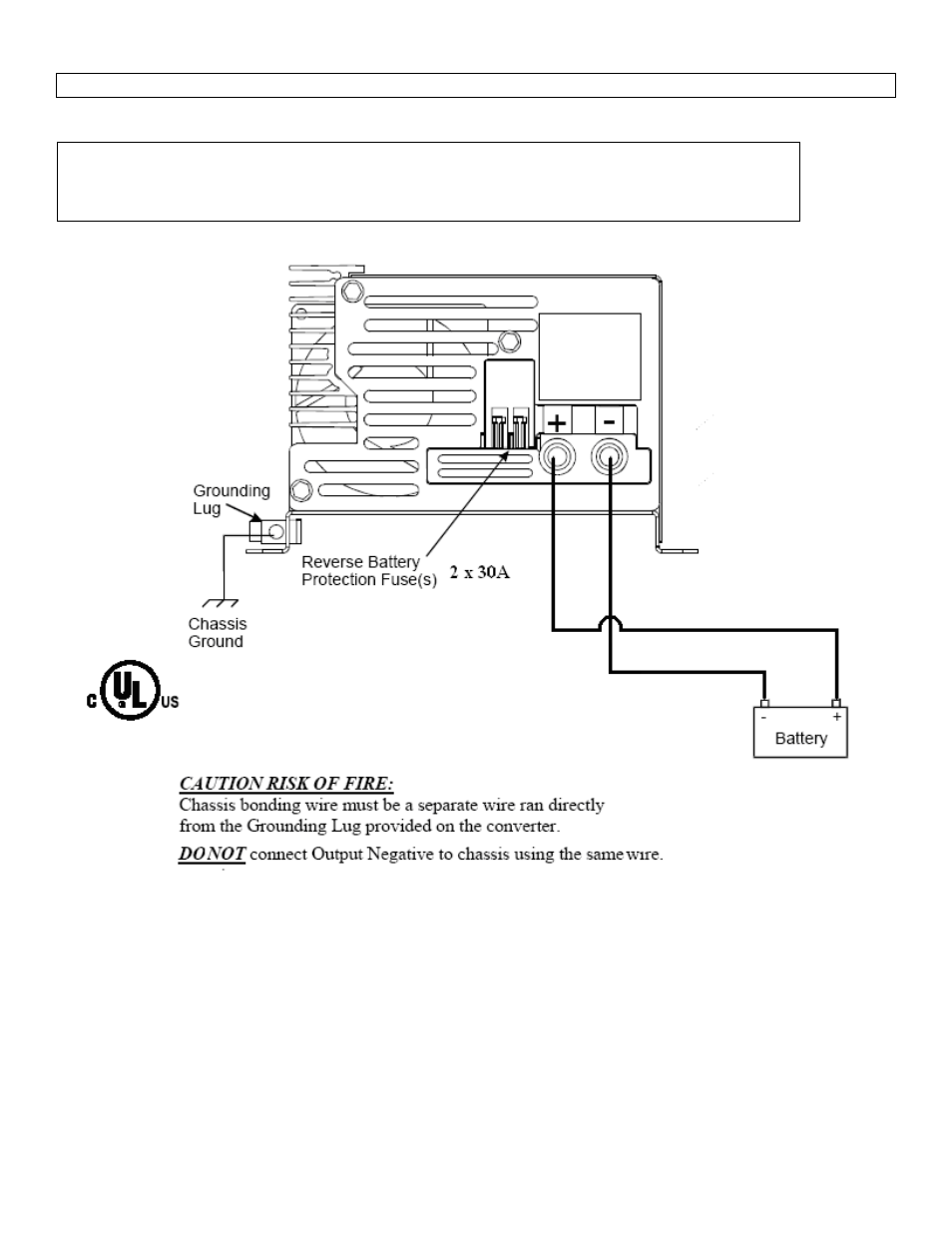 Input / output specifications | Tundra IBC45 User Manual | Page 7 / 8