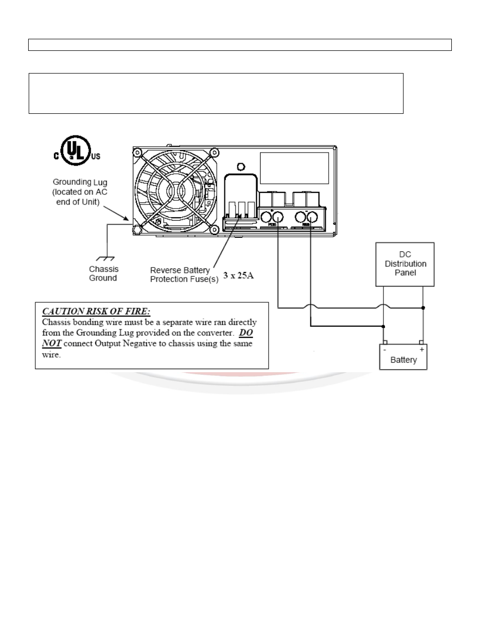 Input / output specifications | Tundra IBC70 User Manual | Page 7 / 8