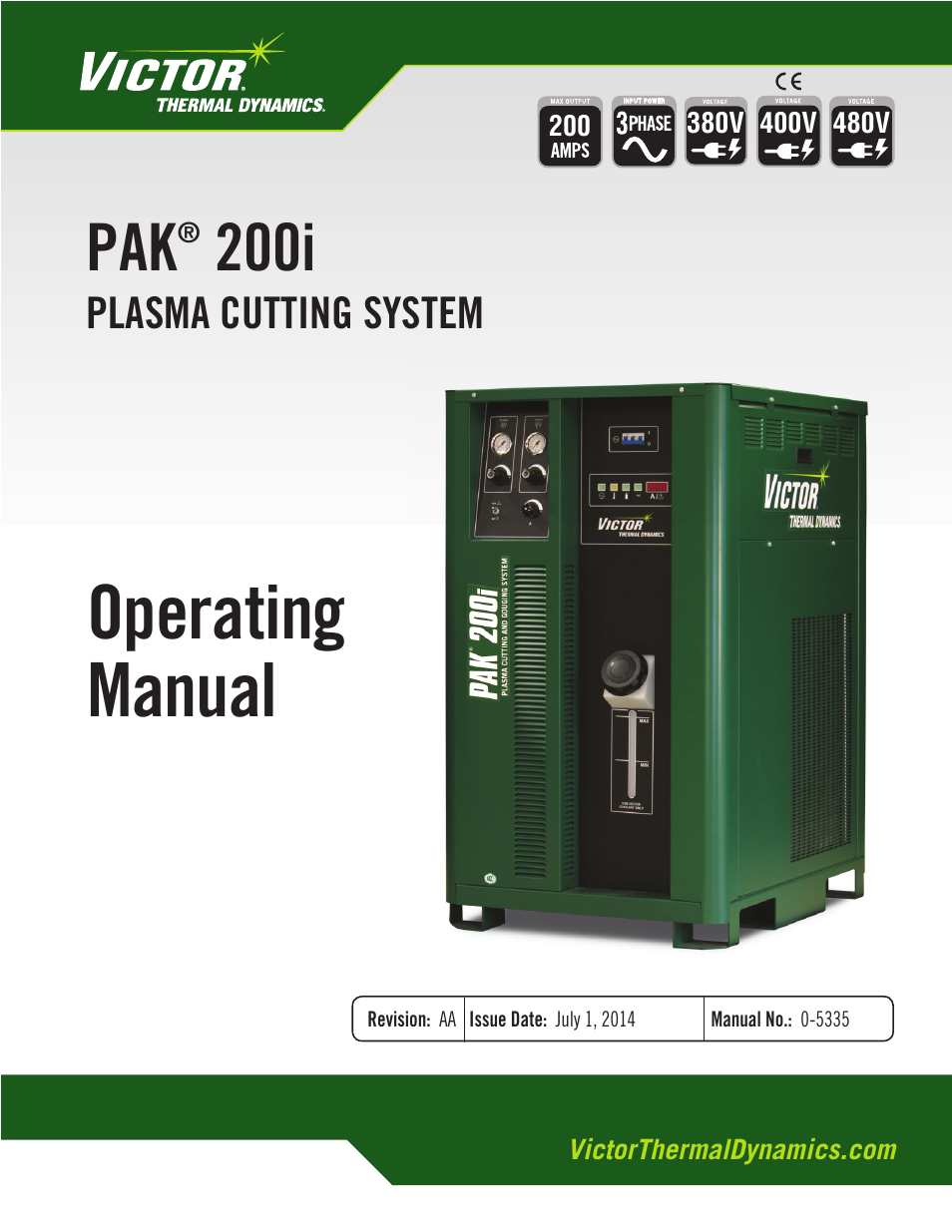 Tweco PAK 200i User Manual | 160 pages