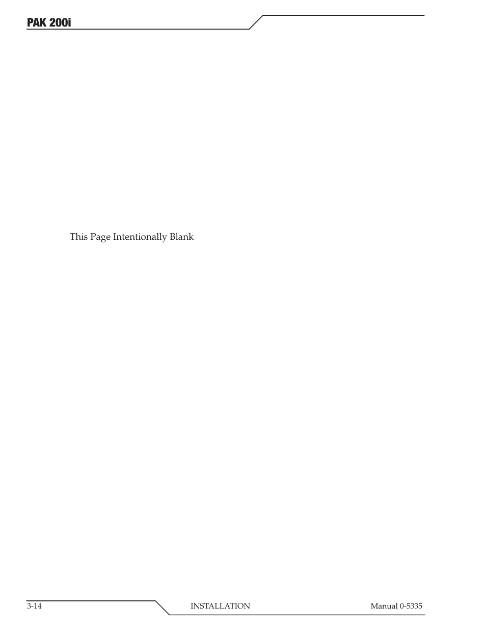 Pak 200i | Tweco PAK 200i User Manual | Page 38 / 160