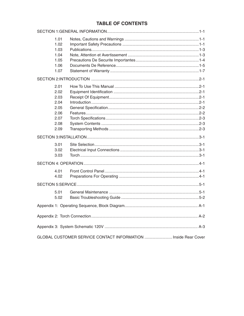 Tweco 15C Drag-Gun LT User Manual | Page 5 / 32