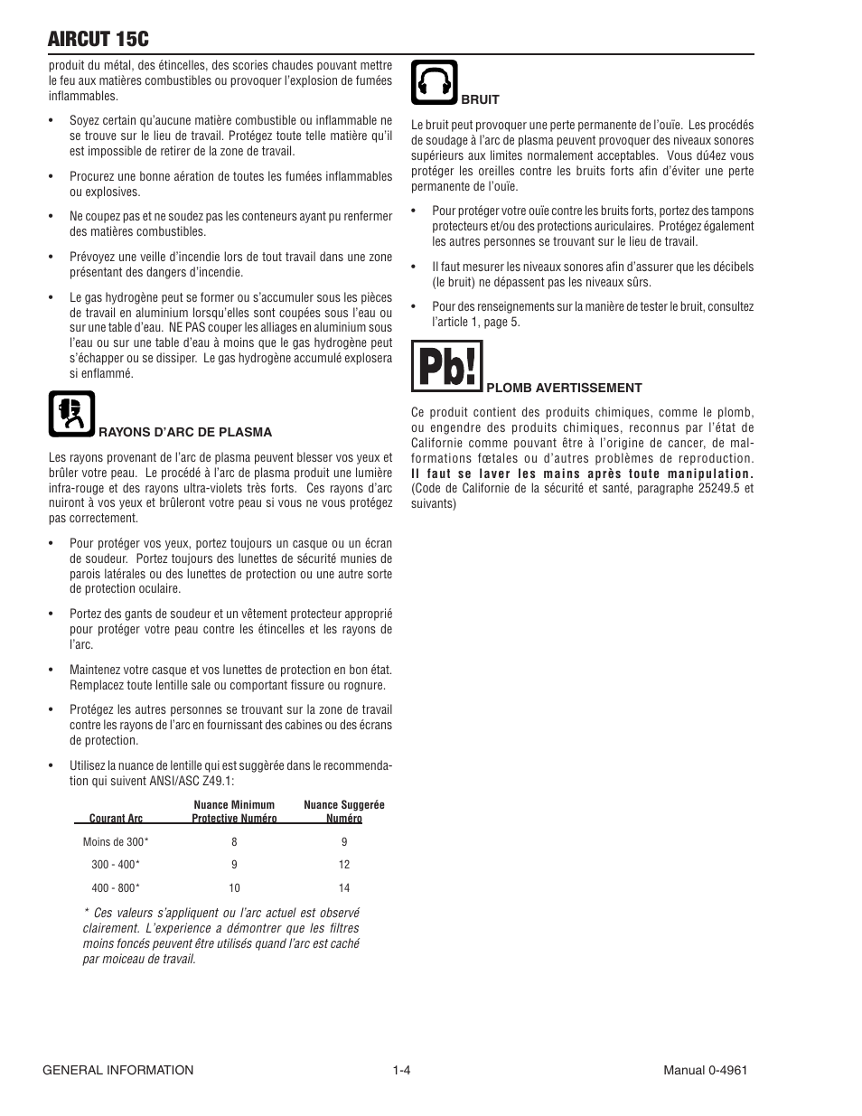 Aircut 15c | Tweco AirCut 15C User Manual | Page 10 / 36