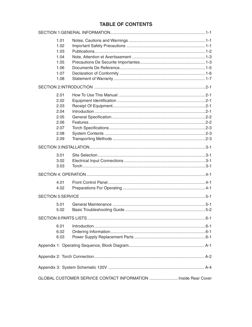 Tweco AirCut 15C User Manual | Page 5 / 36