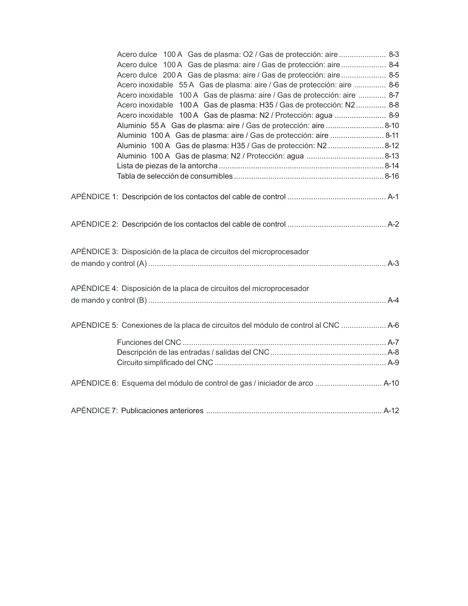 Tweco 100 Auto-Cut User Manual | Page 6 / 104