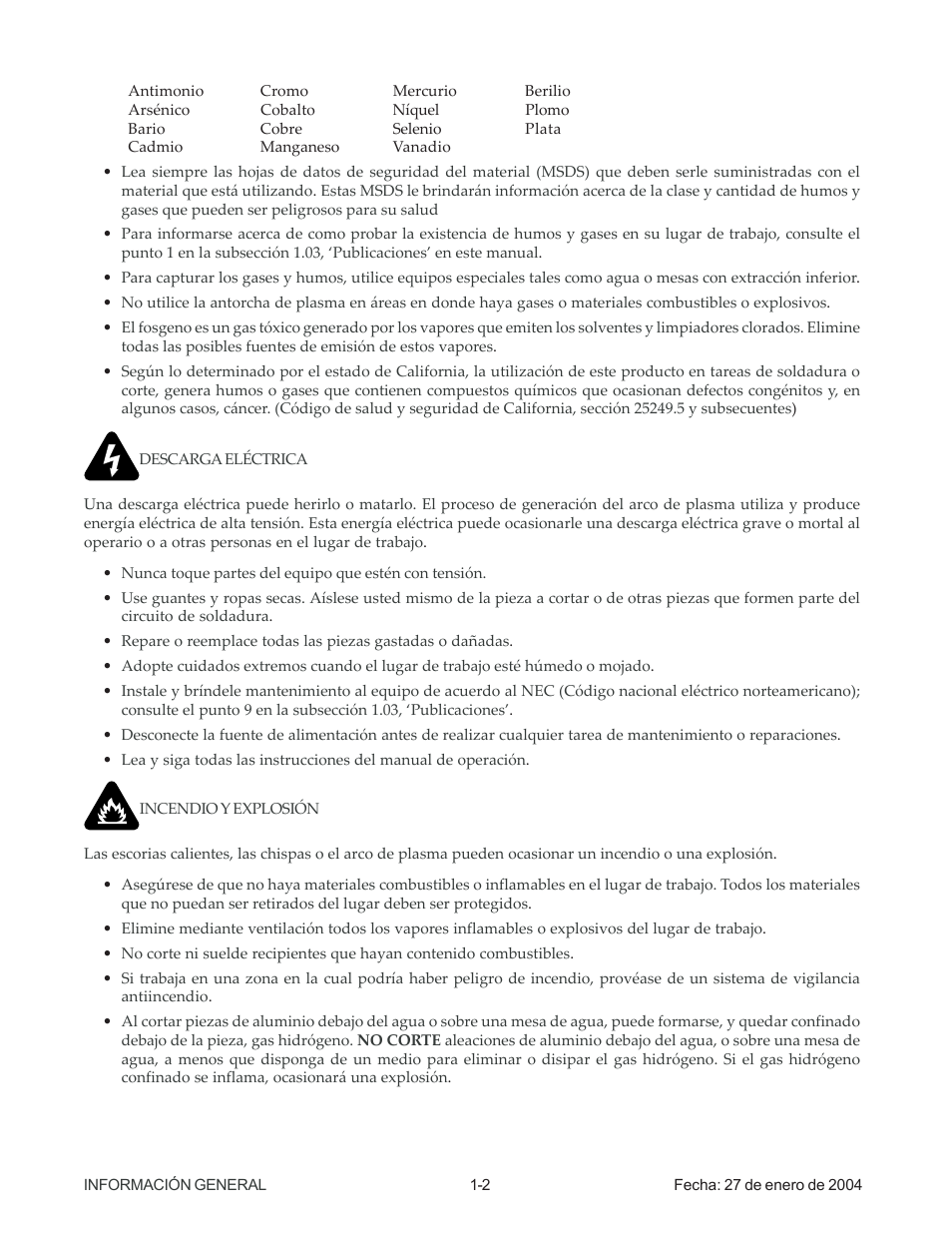 Tweco 100 Auto-Cut User Manual | Page 8 / 104