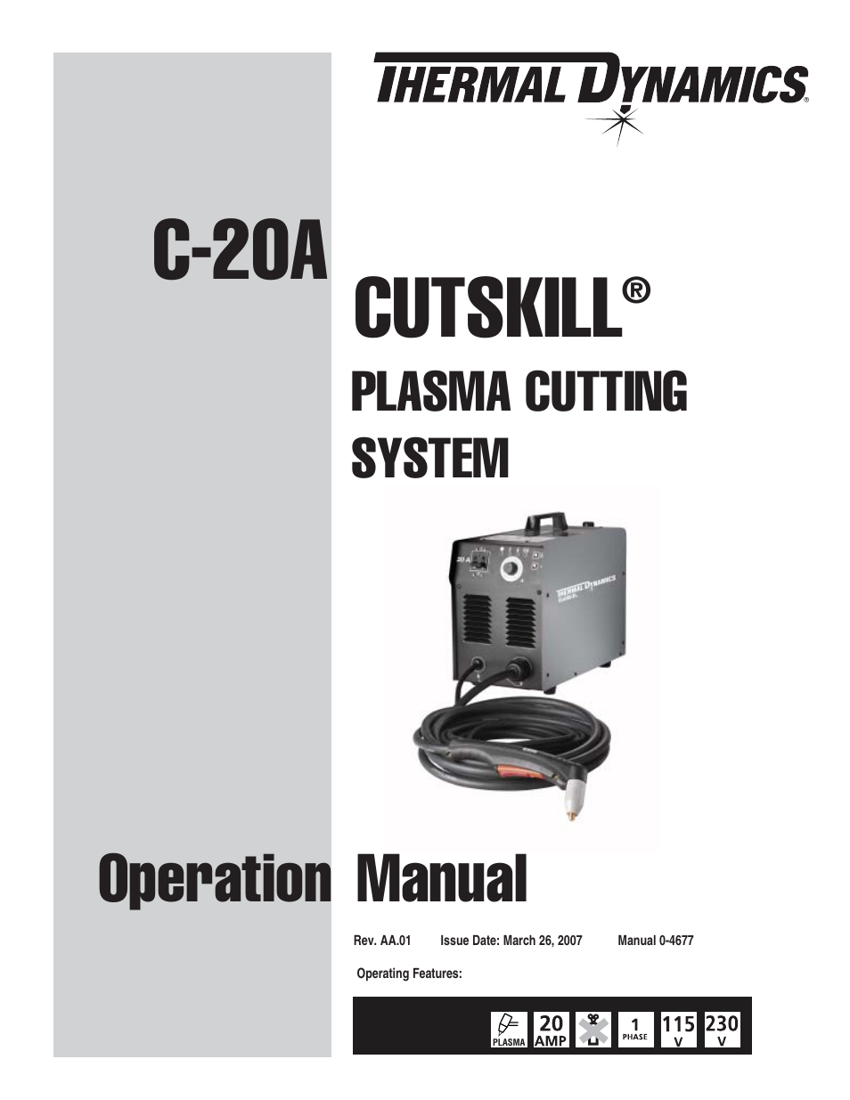 Tweco C-20A CUTSKILL User Manual | 32 pages