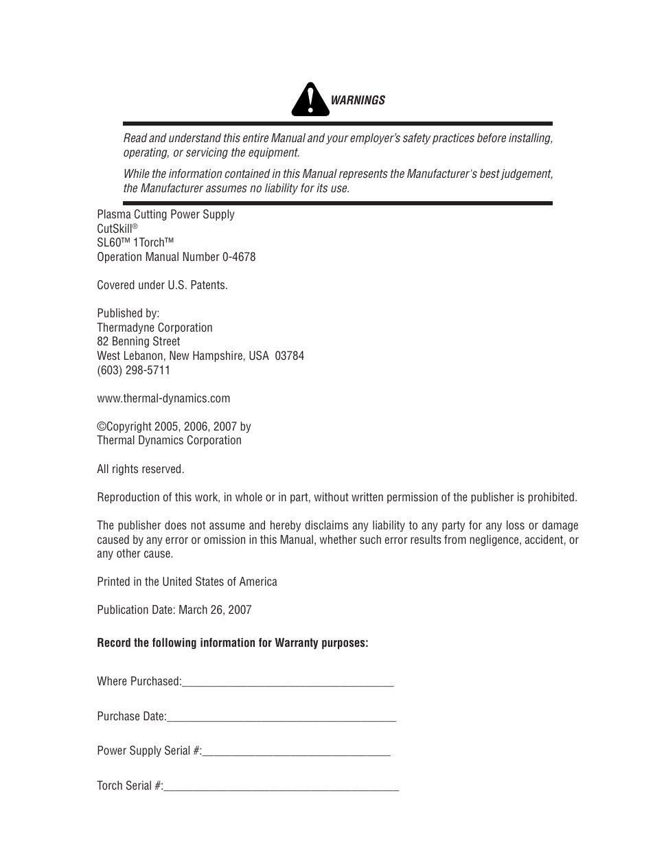 Tweco C-35A CUTSKILL User Manual | Page 3 / 36