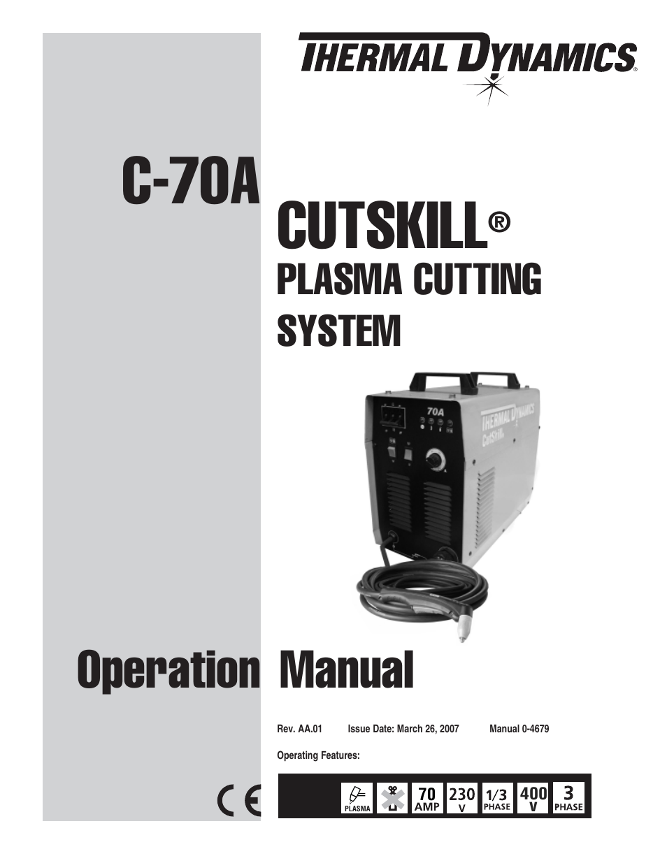 Tweco C-70A CUTSKILL User Manual | 36 pages