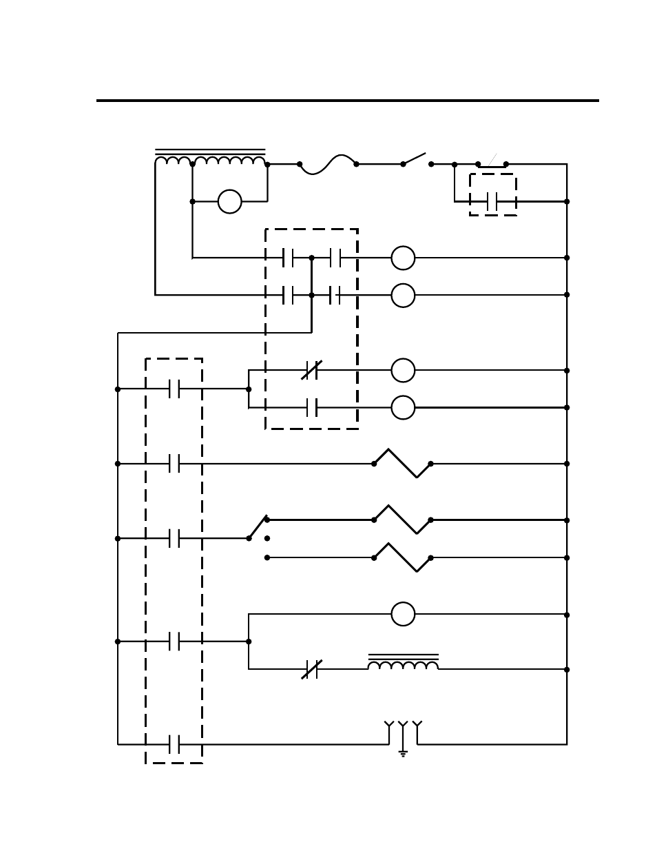 Section 6: additional information, 1 ladder diagram - 120 vac, Section 6: additional information -1 | 1 ladder diagram - 120 vac -1 | Tweco 15XC CE Merlin PAK User Manual | Page 125 / 134