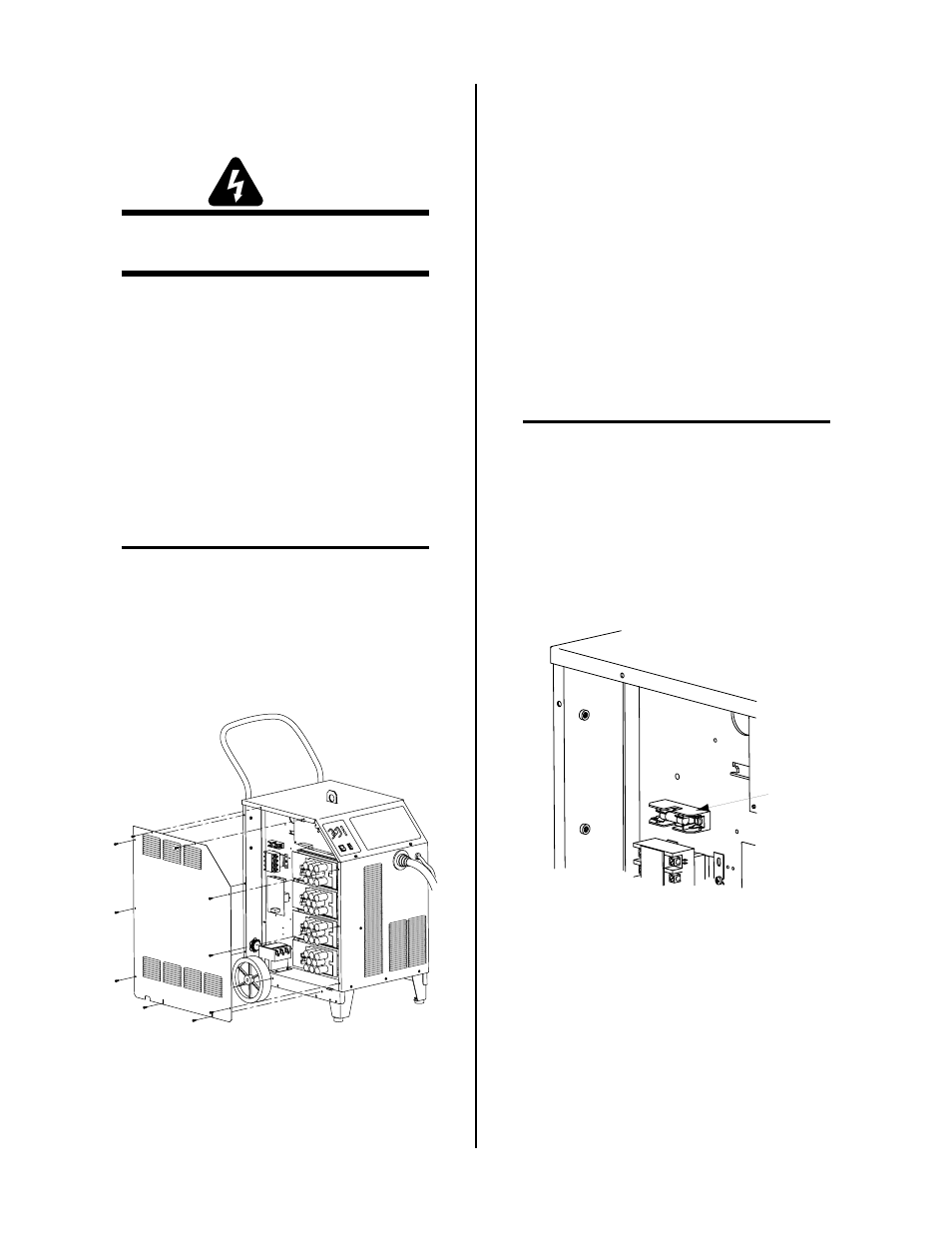 06 power supply parts replacement, 06 power supply parts replacement -7 | Tweco 150XL CE PAK Master Without Latch Circuit User Manual | Page 41 / 54