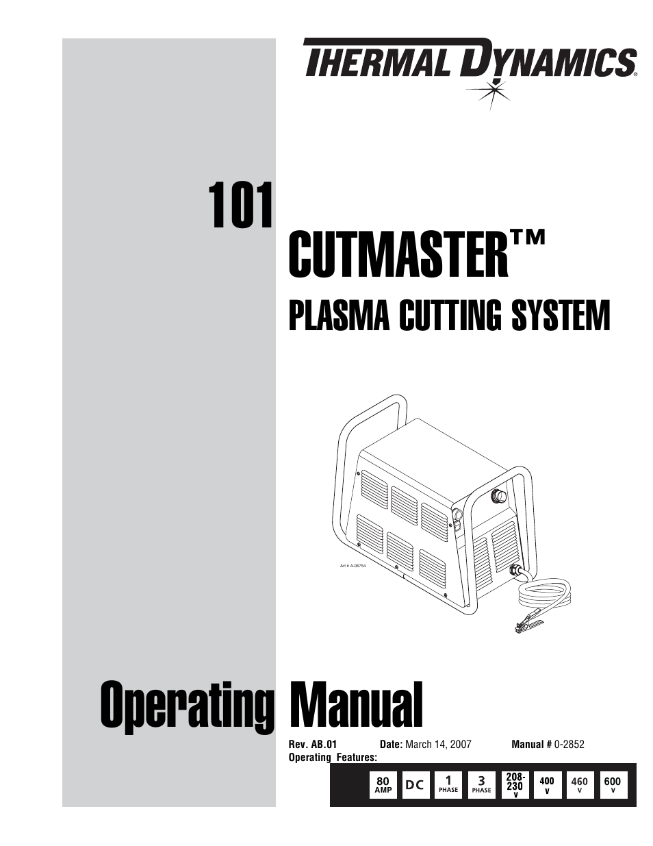 Tweco CutMaster 101 User Manual | 62 pages