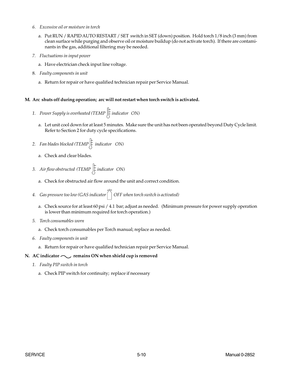 Tweco CutMaster 101 User Manual | Page 42 / 62