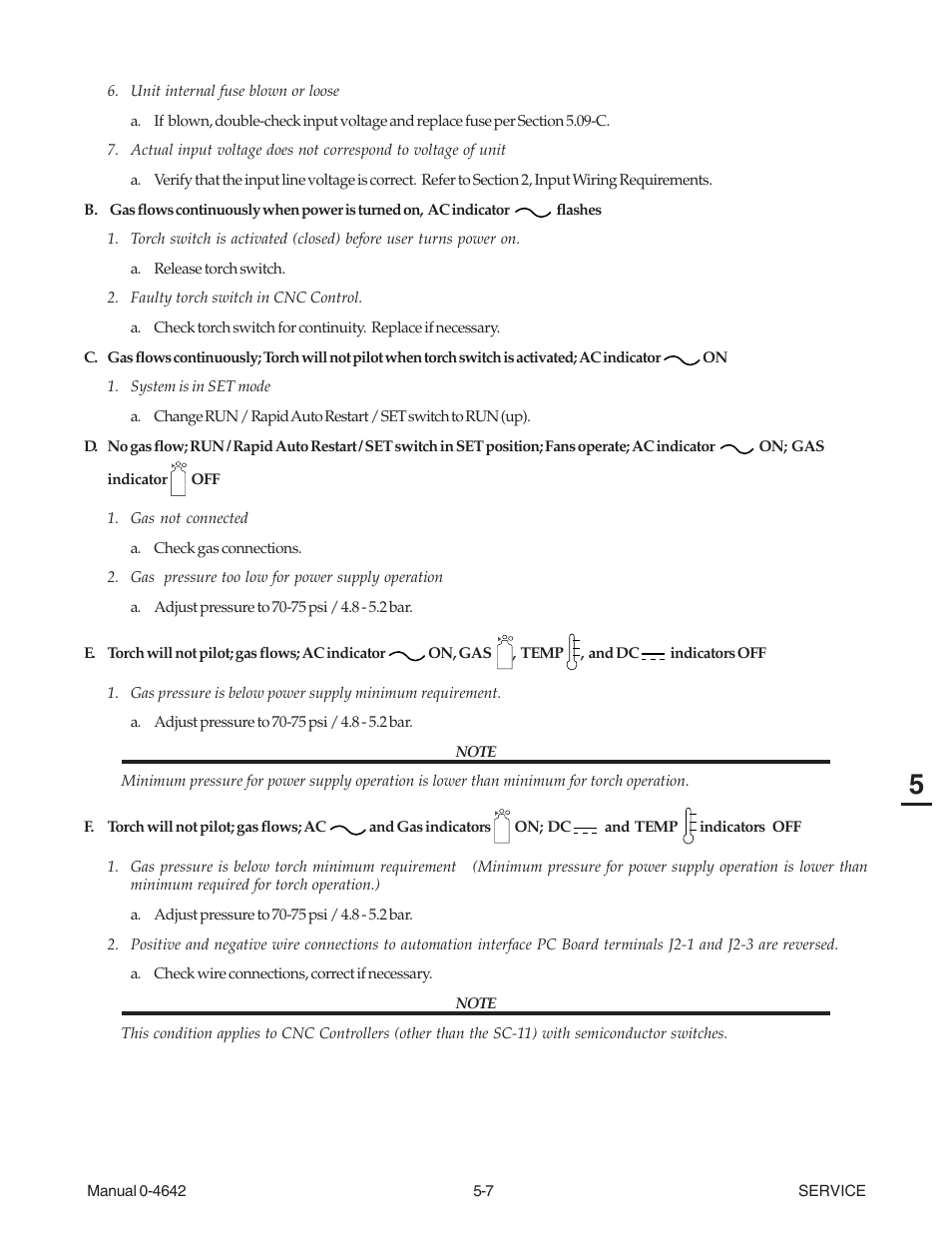 Tweco CutMaster 101 with SL100SV User Manual | Page 71 / 172