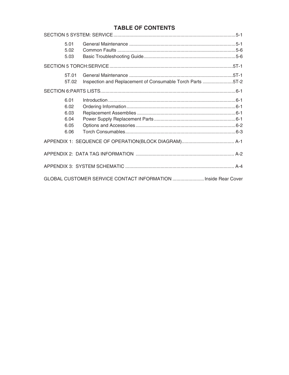 Tweco CutMaster 10mm User Manual | Page 6 / 66