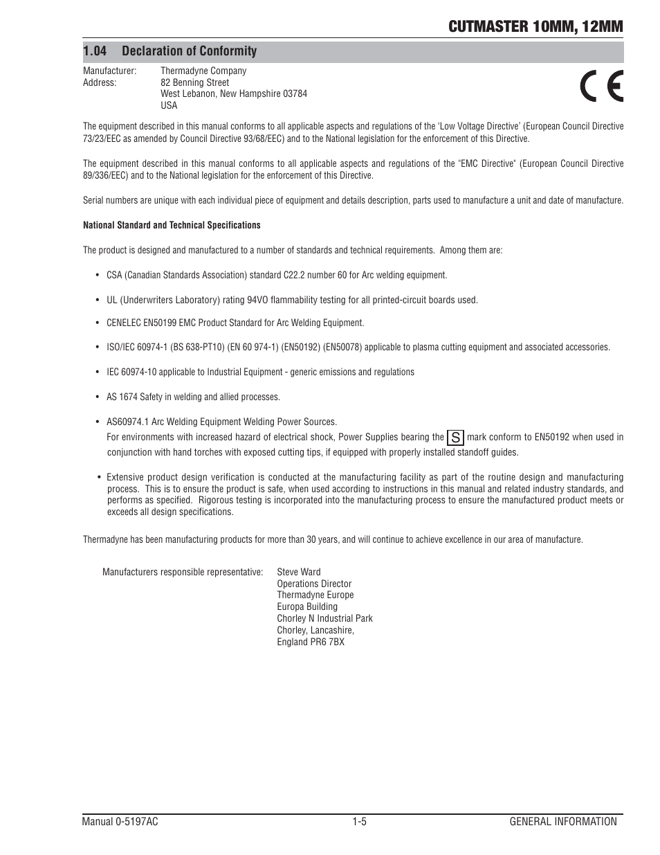 Cutmaster 10mm, 12mm | Tweco CutMaster 10mm-12mm User Manual | Page 11 / 44