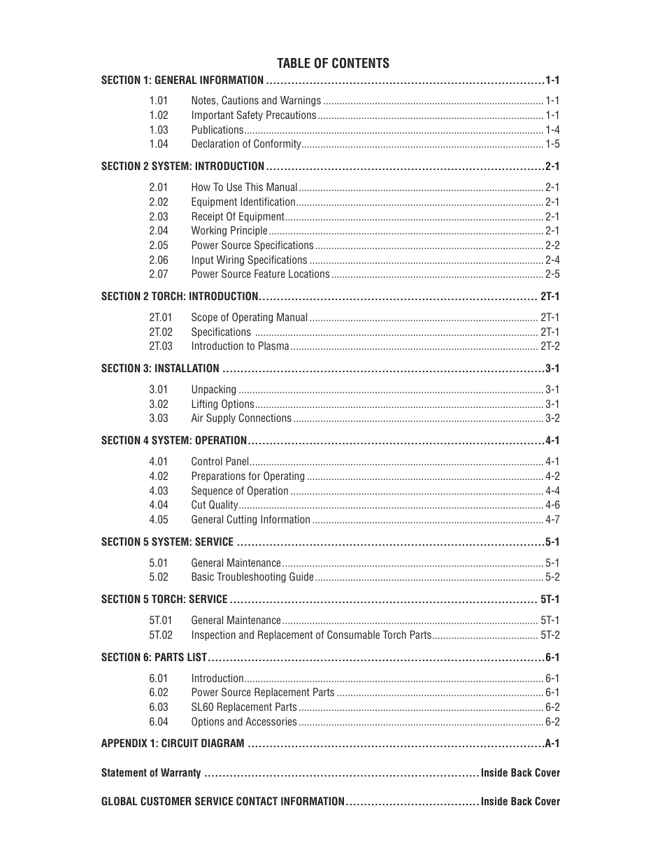 Tweco CutMaster 10mm-12mm User Manual | Page 4 / 44