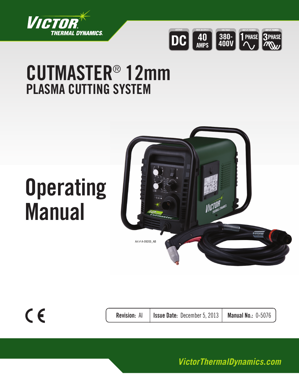 Tweco CutMaster 12mm User Manual | 76 pages