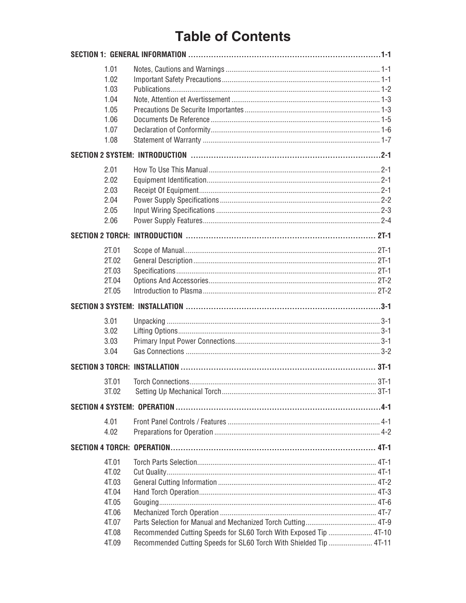 Tweco CutMaster 12mm User Manual | Page 5 / 76