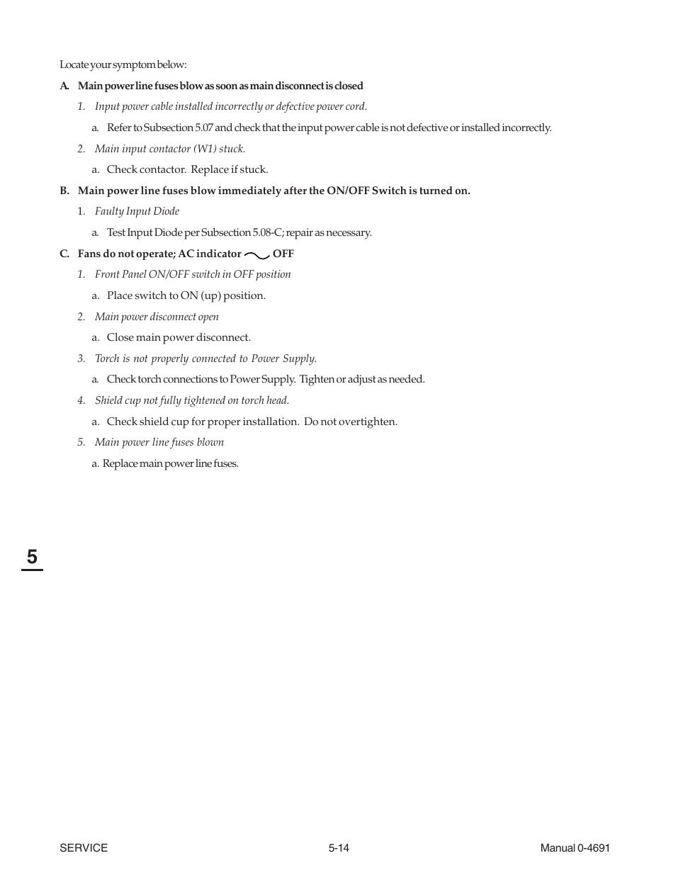 Tweco 151 with SL100SV User Manual | Page 82 / 172