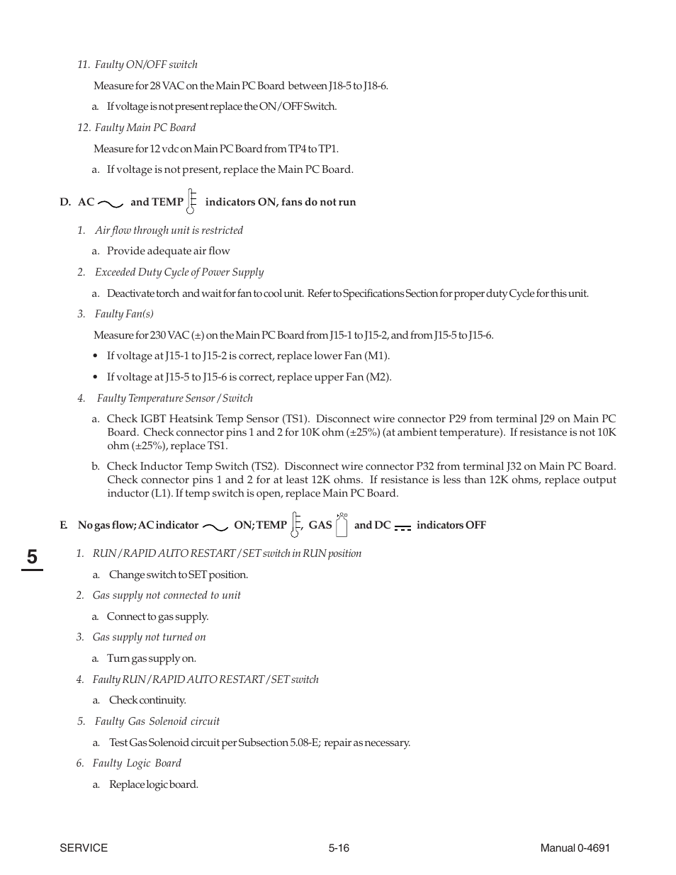 Tweco 151 with SL100SV User Manual | Page 84 / 172