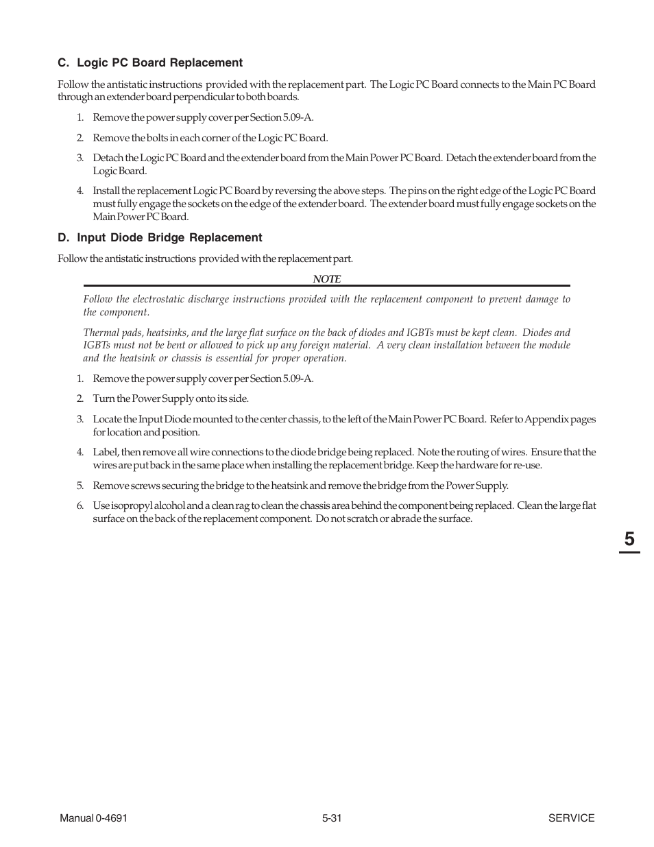 Tweco 151 with SL100SV User Manual | Page 99 / 172