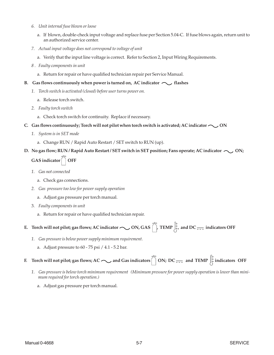 Tweco 151 CutMaster User Manual | Page 37 / 60