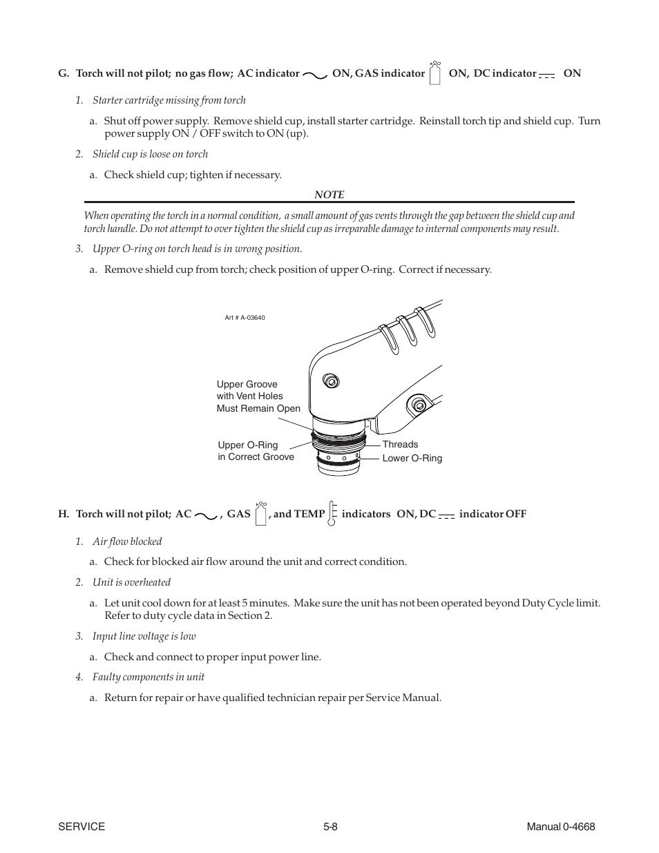 Tweco 151 CutMaster User Manual | Page 38 / 60