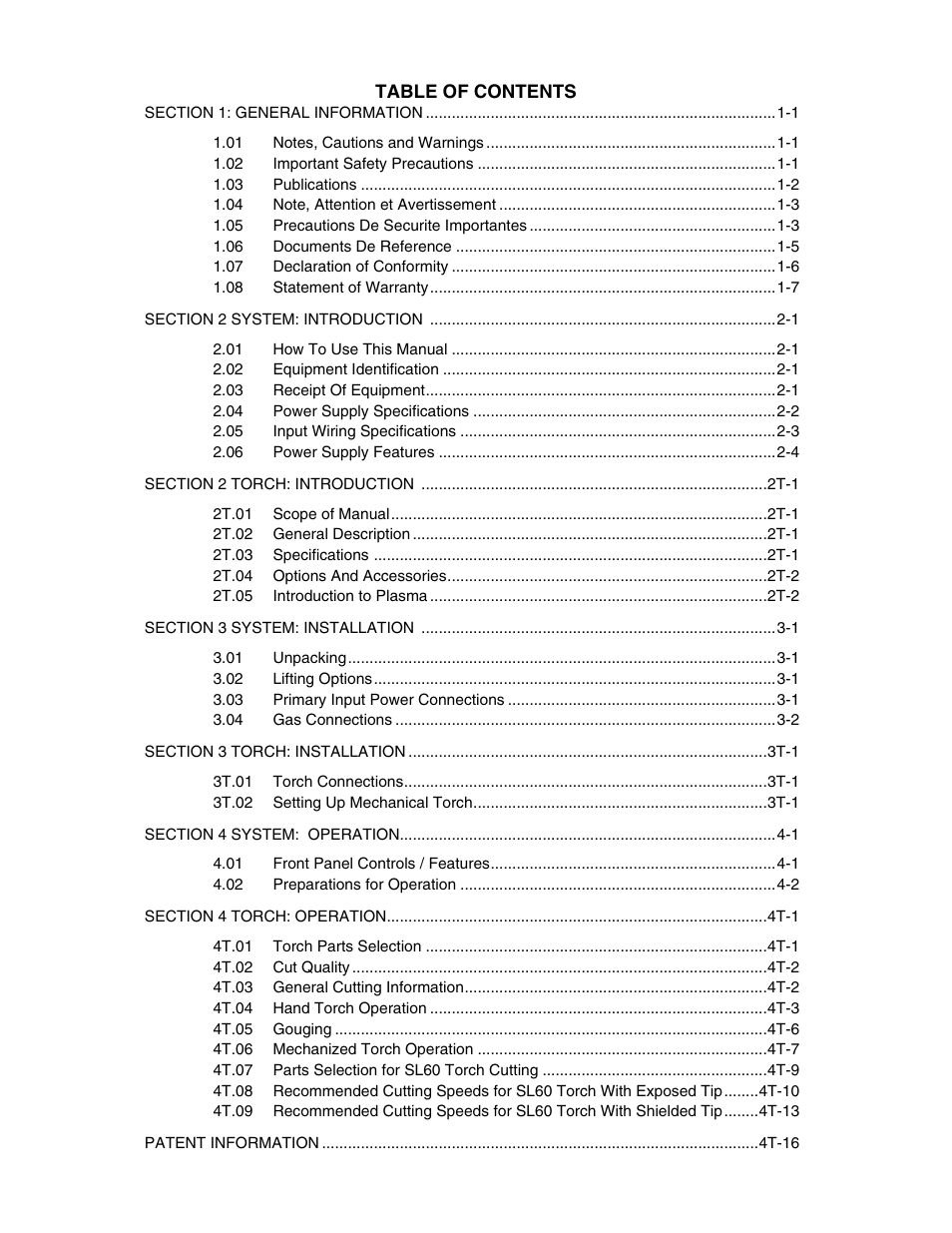 Tweco 20mm Cutmaster User Manual | Page 5 / 80