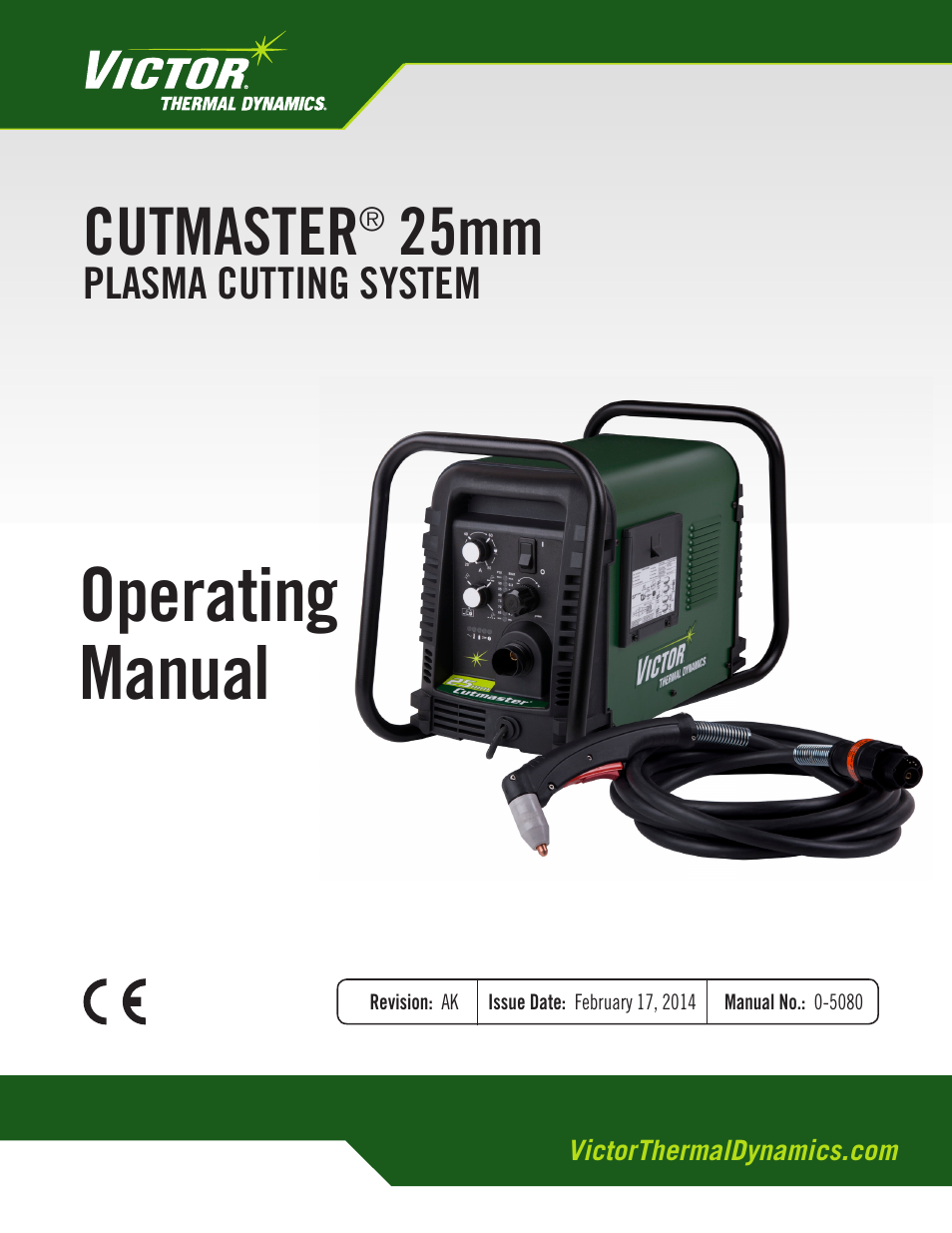 Tweco 25mm Cutmaster User Manual | 80 pages