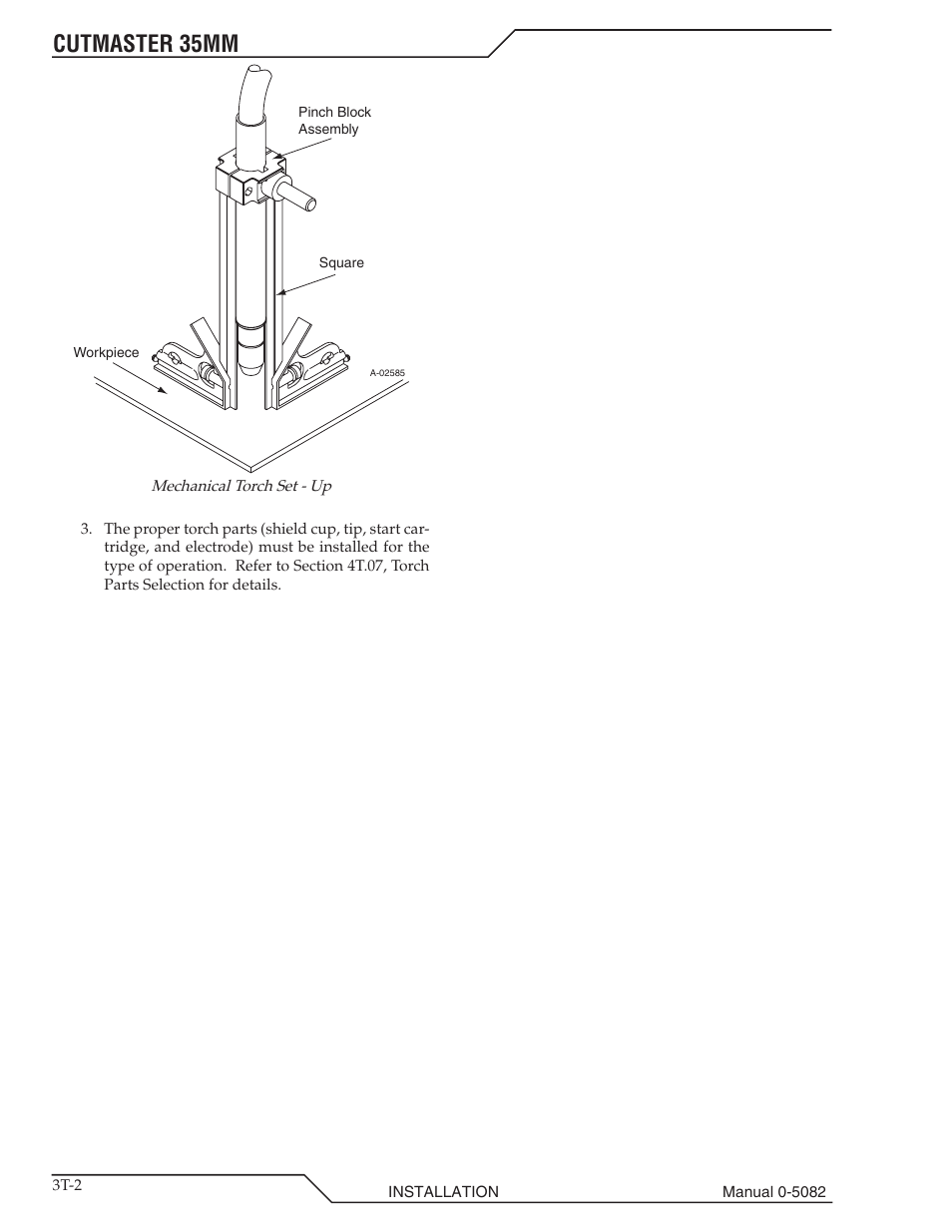 Cutmaster 35mm | Tweco CutMaster 35mm User Manual | Page 30 / 84