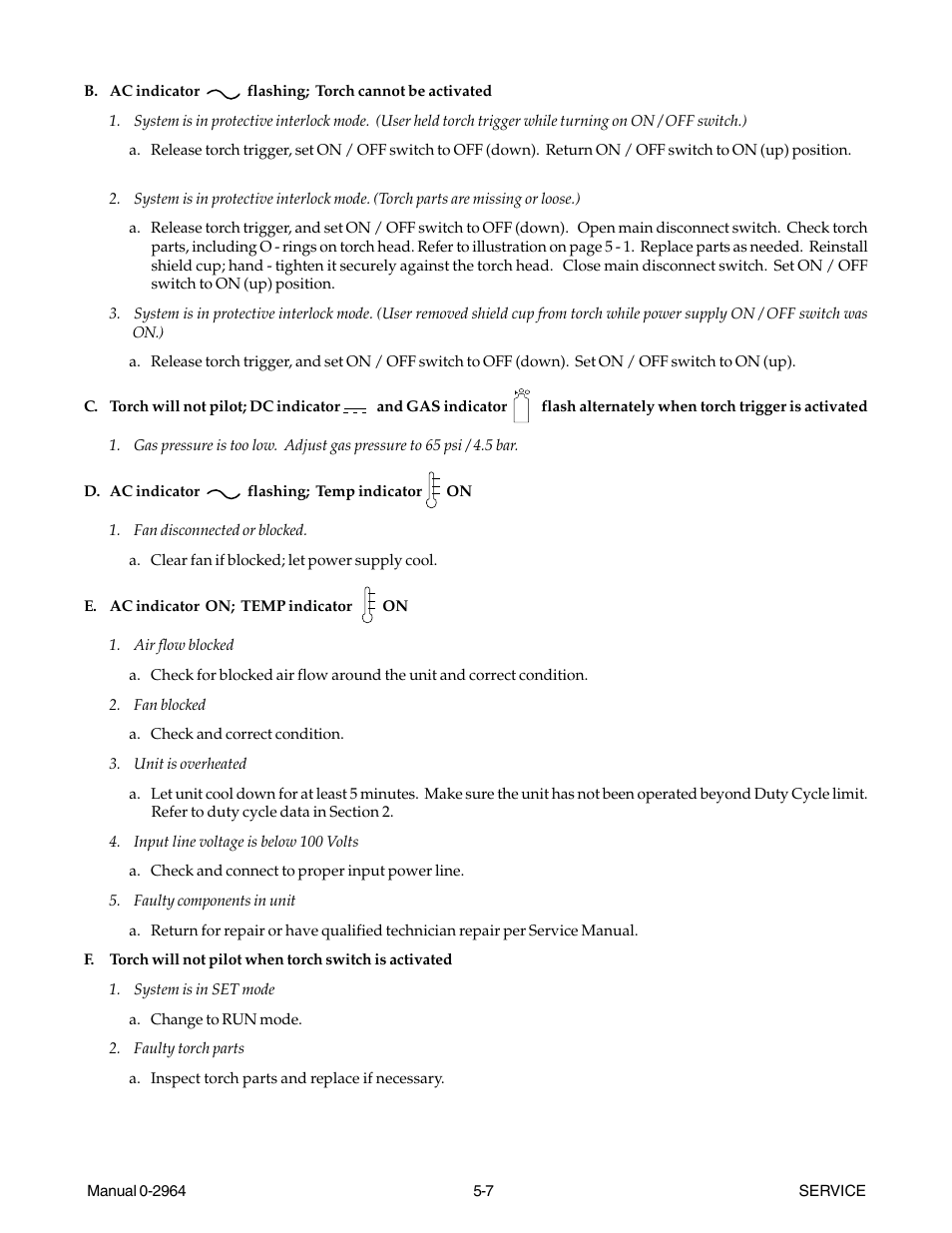 Tweco 38 CutMaster User Manual | Page 39 / 54