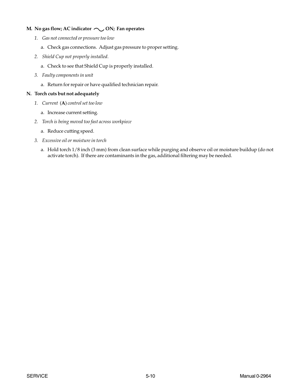 Tweco 38 CutMaster User Manual | Page 42 / 54
