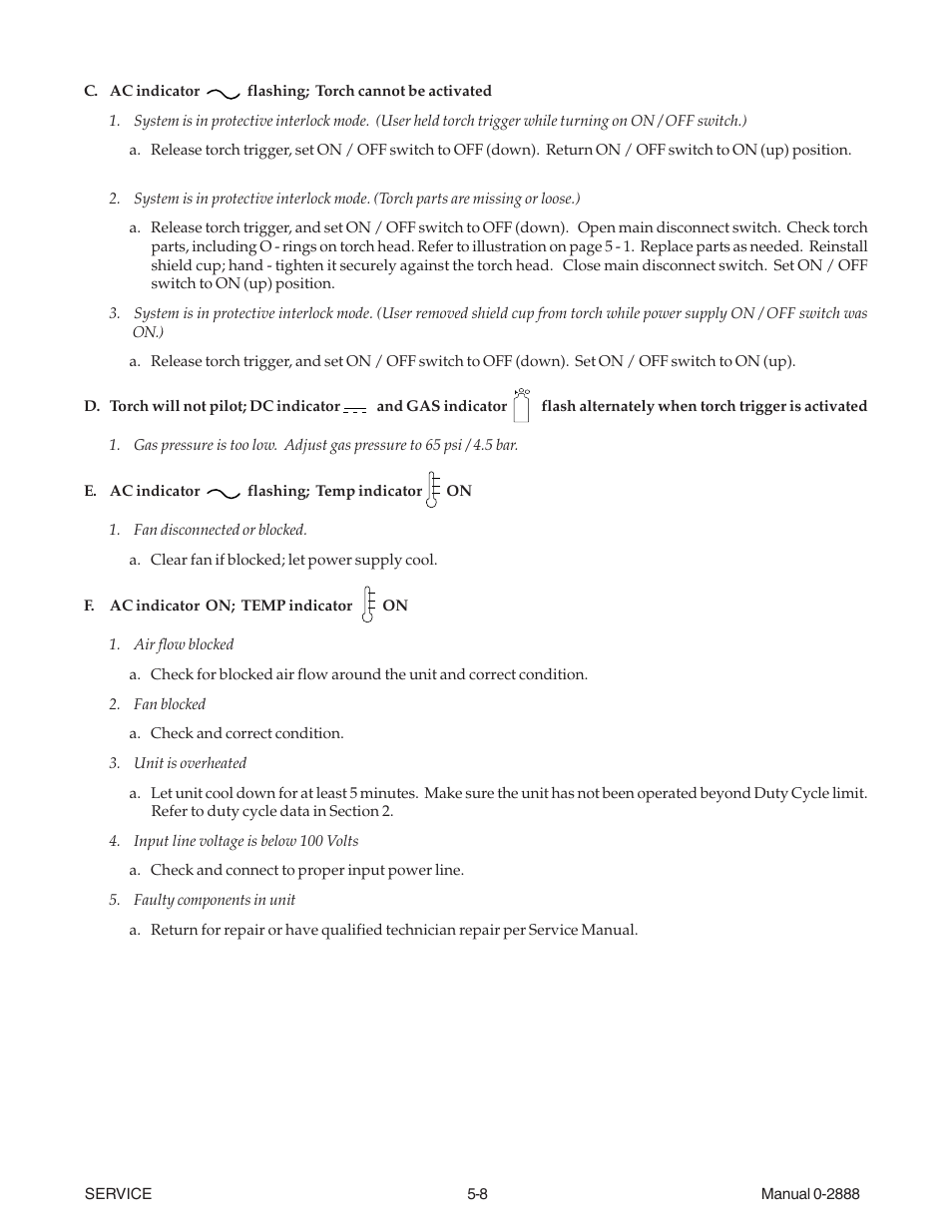 Tweco 38 CutMaster User Manual | Page 36 / 51