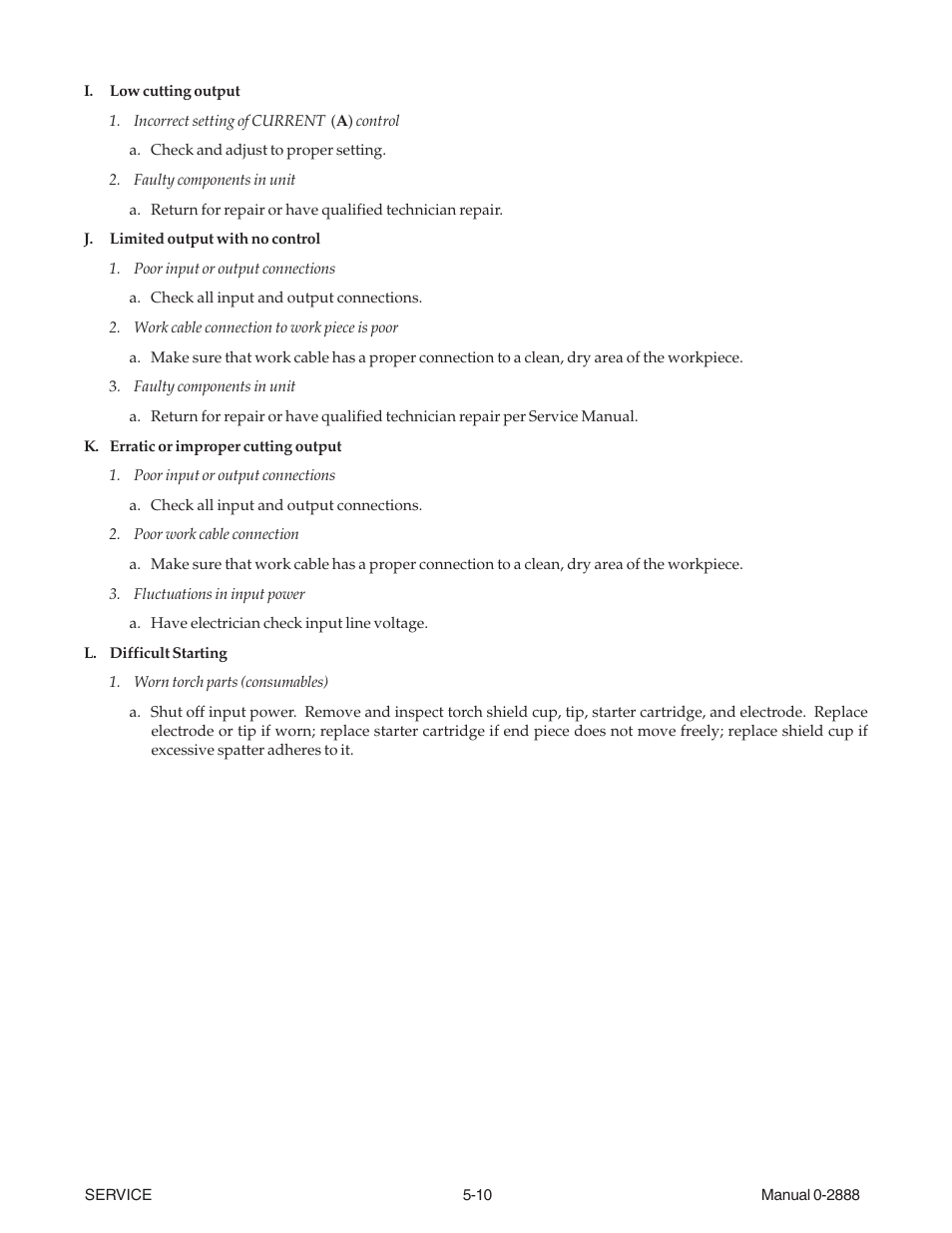 Tweco 38 CutMaster User Manual | Page 38 / 51