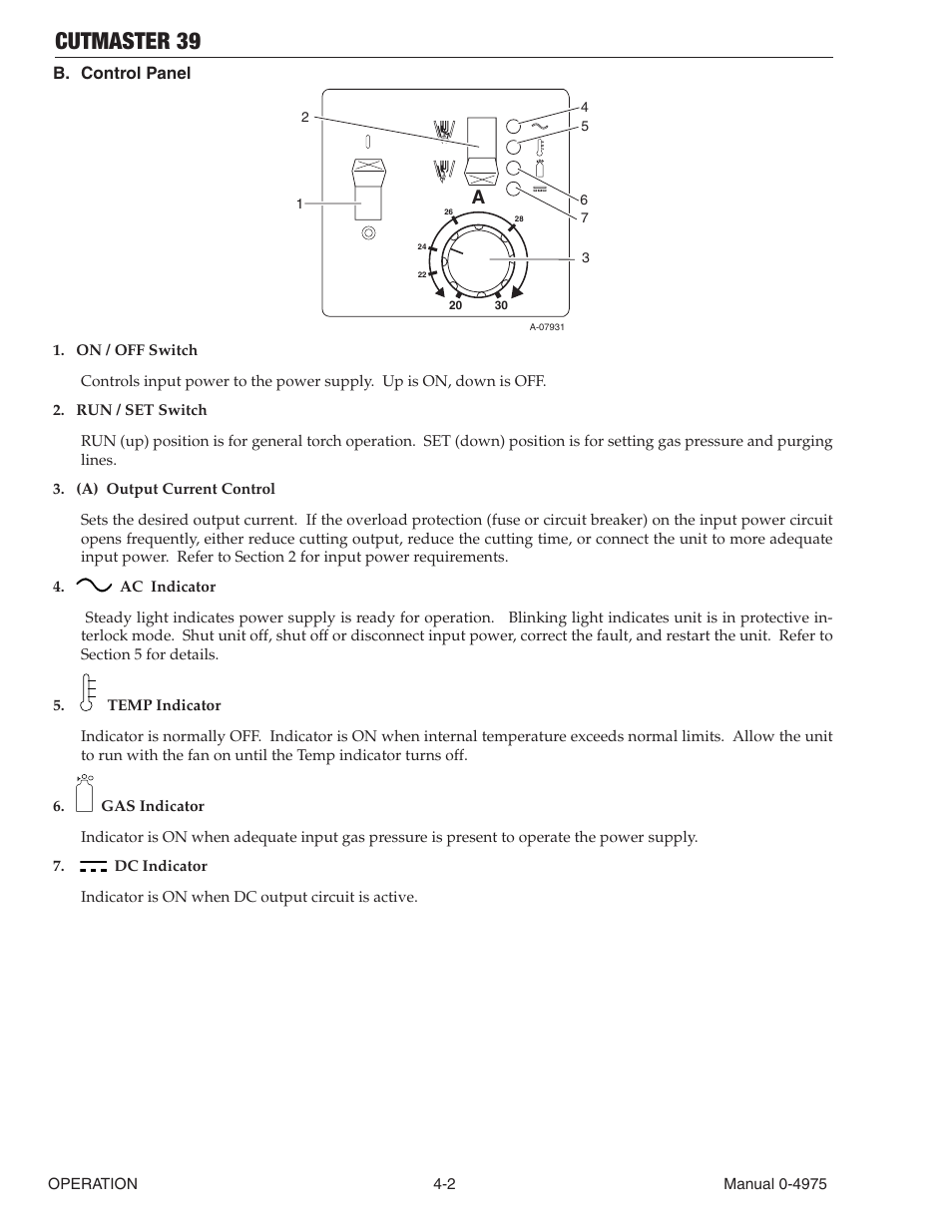 Cutmaster 39 | Tweco 39 CutMaster User Manual | Page 30 / 68