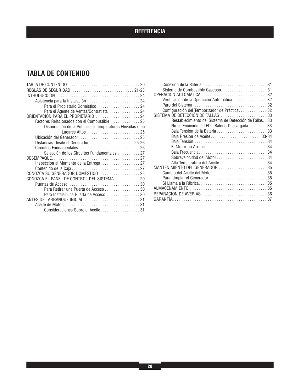 Briggs & Stratton 040204  EU User Manual | Page 20 / 56