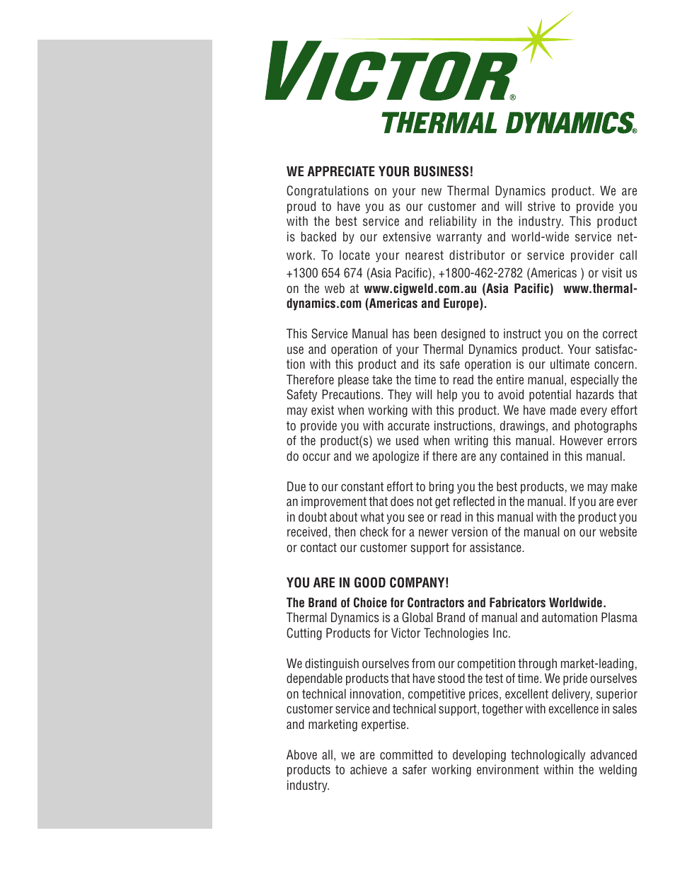 Tweco 42 CutMaster Service Manual User Manual | Page 2 / 78