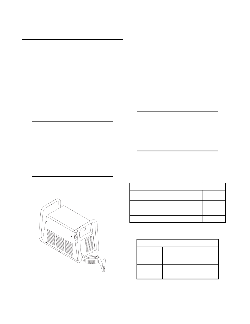 Section 2: introduction, 01 scope of manual, 02 general description | 03 specifications & design features | Tweco 50 CutMaster User Manual | Page 11 / 44