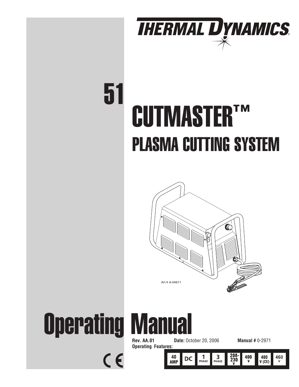 Tweco 51 CutMaster User Manual | 60 pages