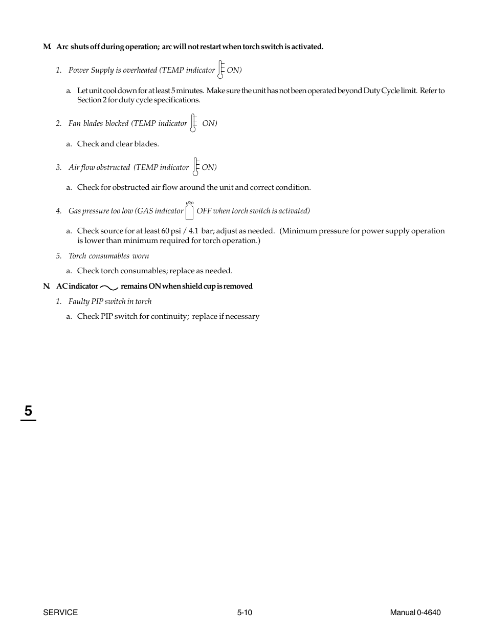 Tweco 51 with SL100SV CutMaster User Manual | Page 74 / 172